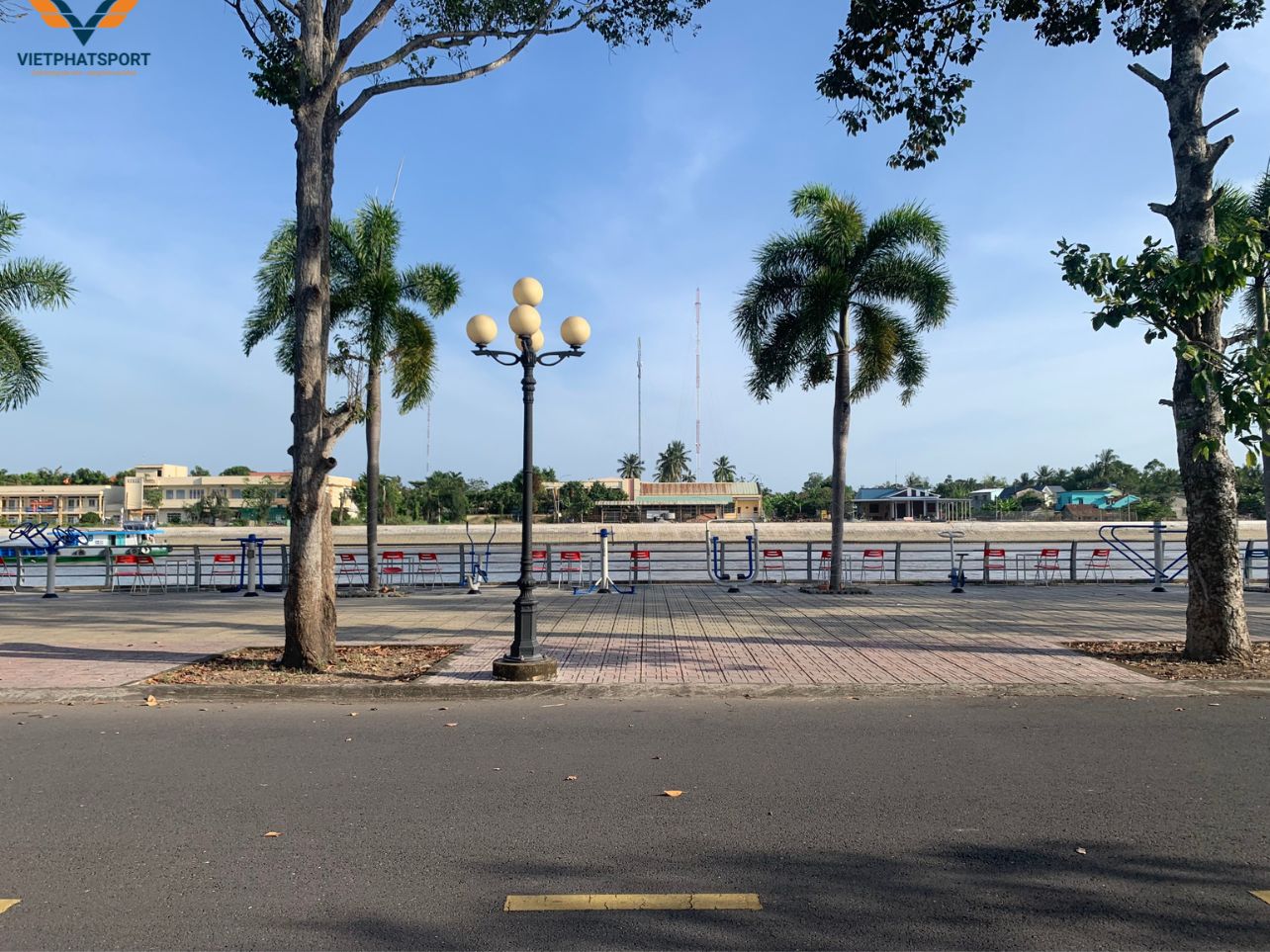 TT Chợ Gạo, Tiền Giang Đạt Chuẩn Nông Thôn Mới Nâng Cao Với Máy Tập Ngoài Trời