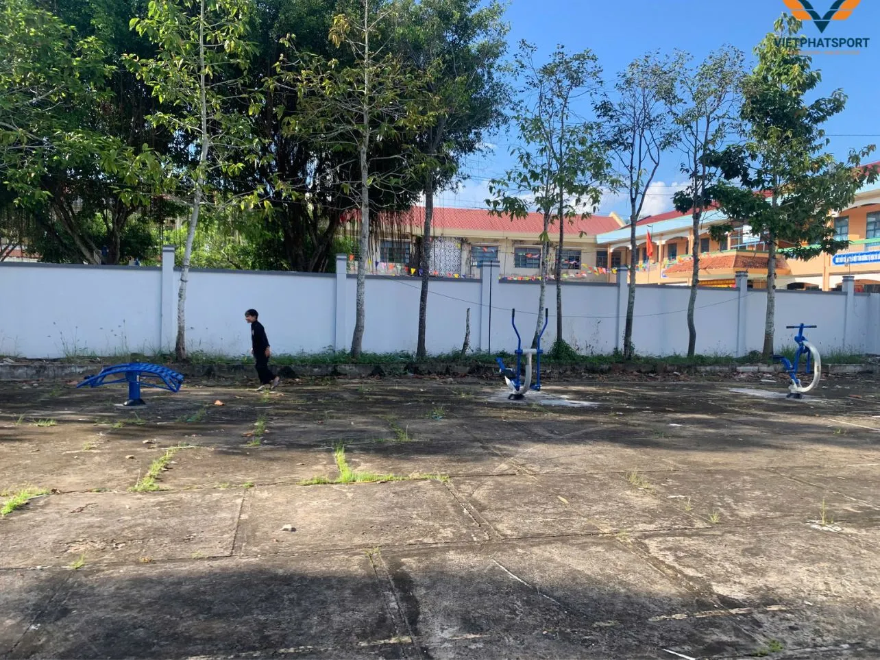 UBND Xã Phú Vĩnh Đông, Bạc Liêu Trang Bị Máy Tập Công Viên