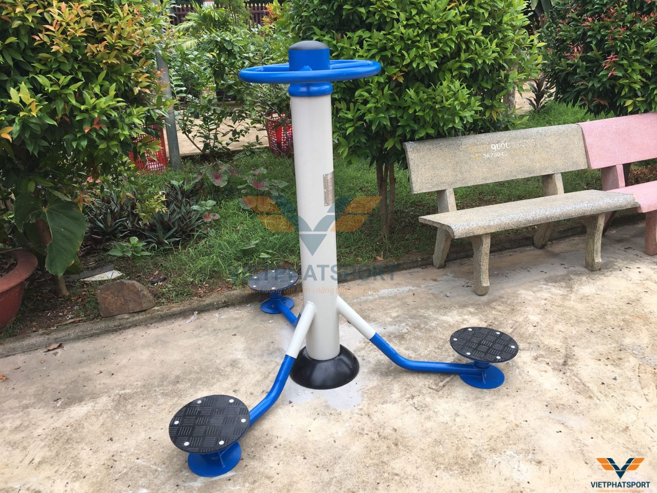 Việt Phát Sport lắp đặt máy tập ngoài trời gia đình tại Đồng Nai