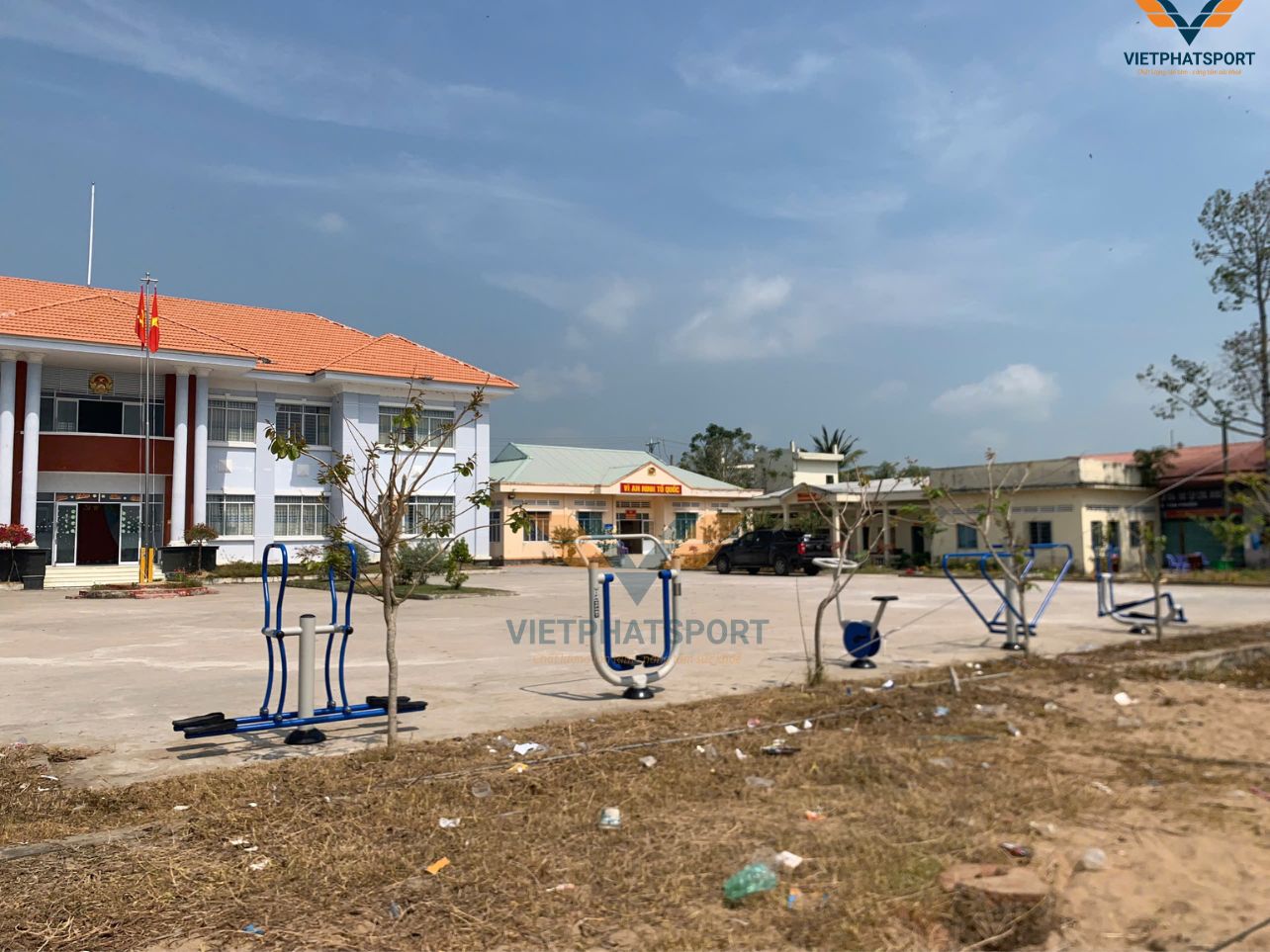 Xã An Phước, Đồng Tháp được trao tặng dụng cụ công viên