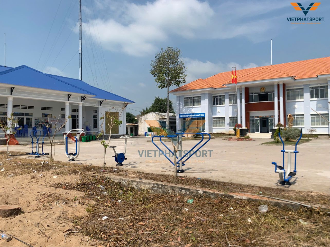 Xã An Phước, Đồng Tháp được trao tặng dụng cụ công viên