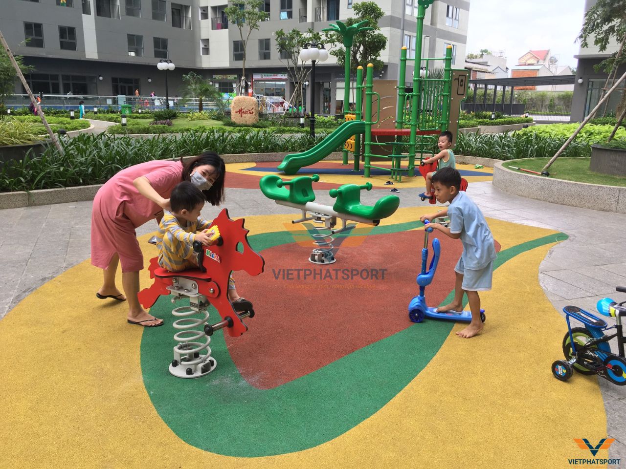 Bcons Garden hoàn thiện khu liên hợp thể thao ngoài trời