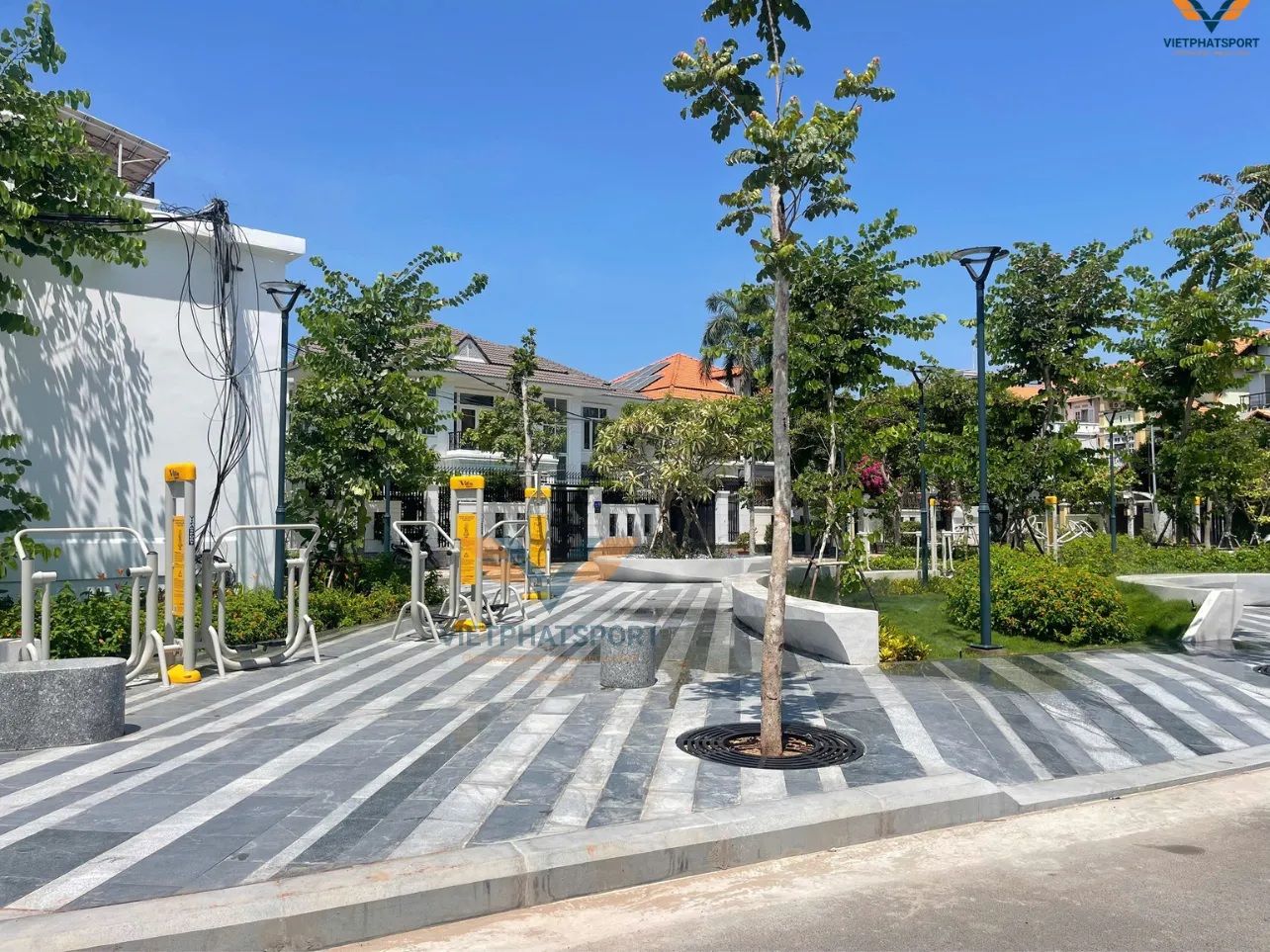 Biệt Thự Phương Nam, Vũng Tàu Lắp Đặt Máy Tập Công Viên