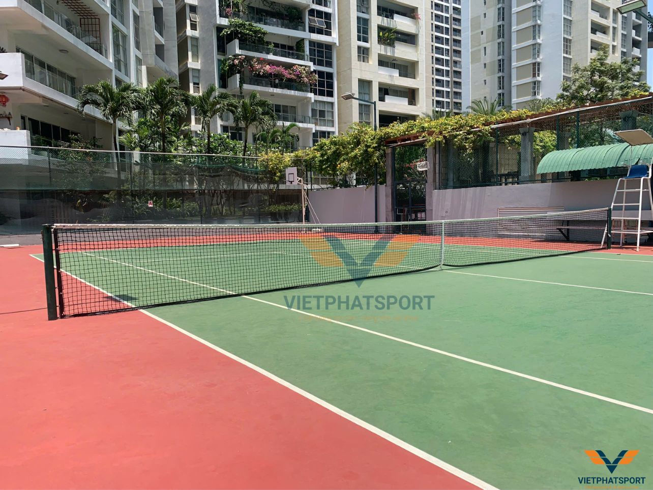 Chung cư Estella, TP. HCM trang bị các Thiết bị sân Tennis