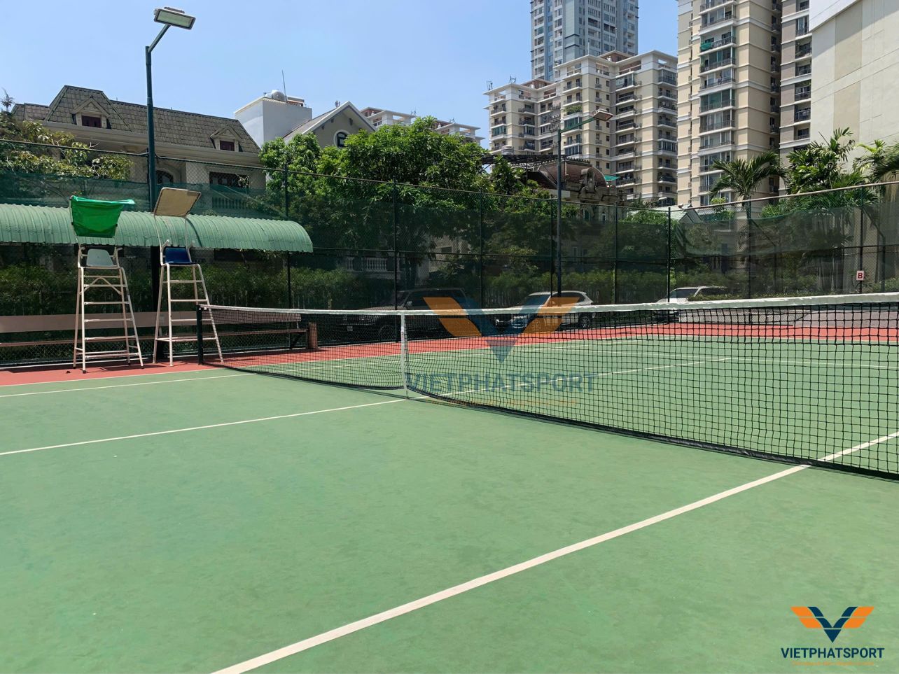 Chung cư Estella, TP. HCM trang bị các Thiết bị sân Tennis
