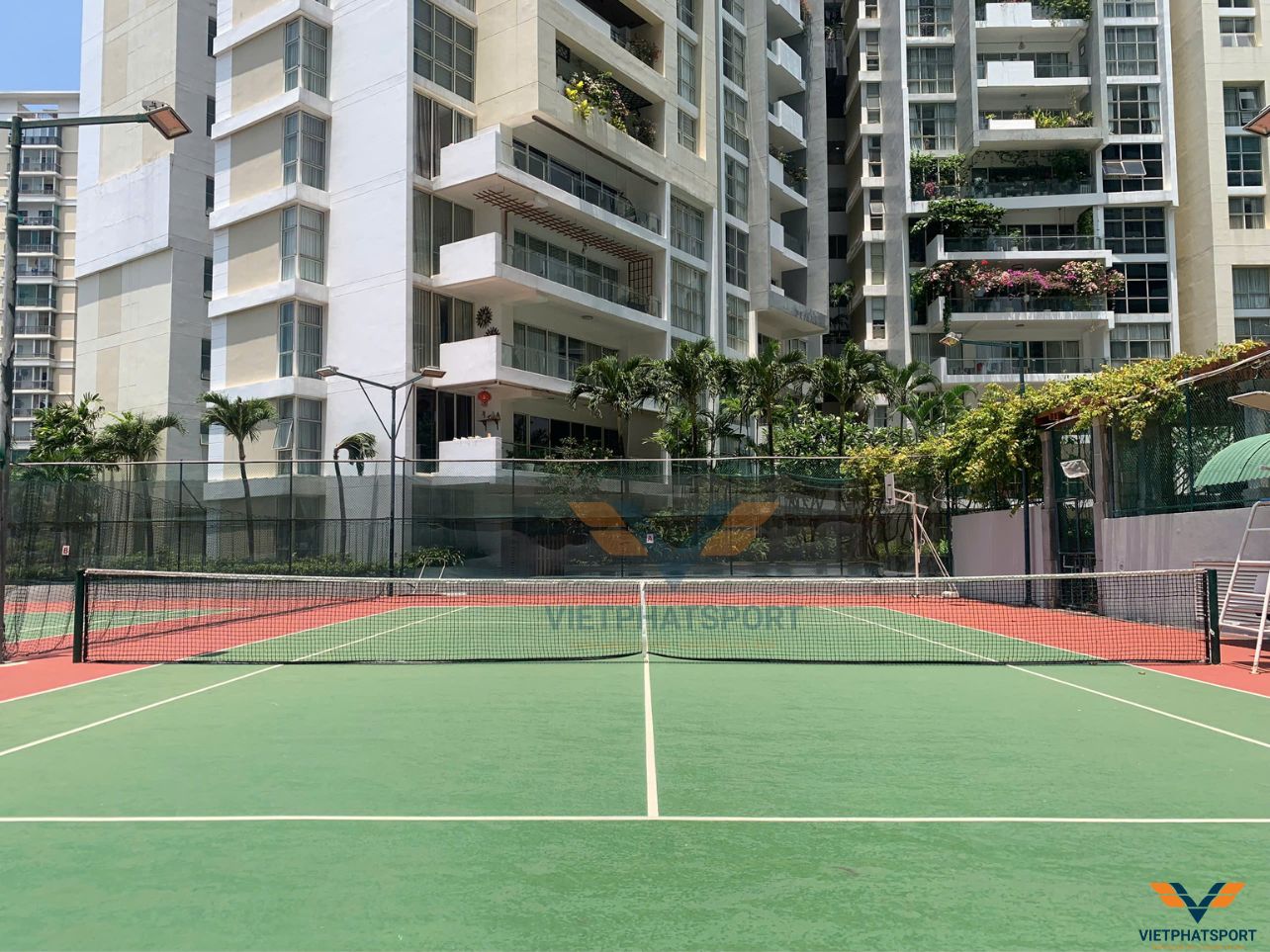 Chung cư Estella, TP. HCM trang bị các Thiết bị sân Tennis
