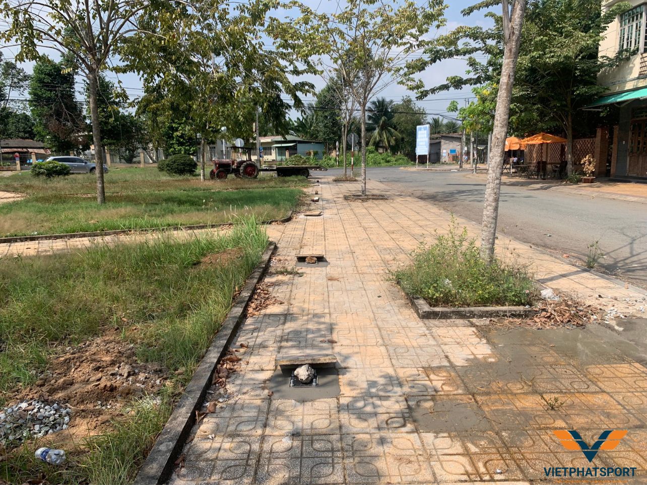 Xã Long Bình Điền nâng cấp tiện ích với dụng cụ công viên