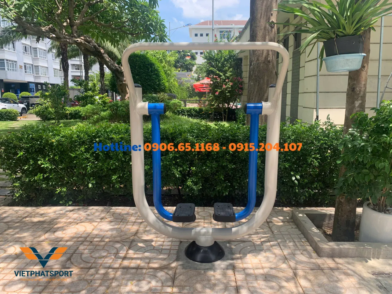Chung Cư Him Lam Chợ Lớn Lắp Đặt Máy Tập Ngoài Trời