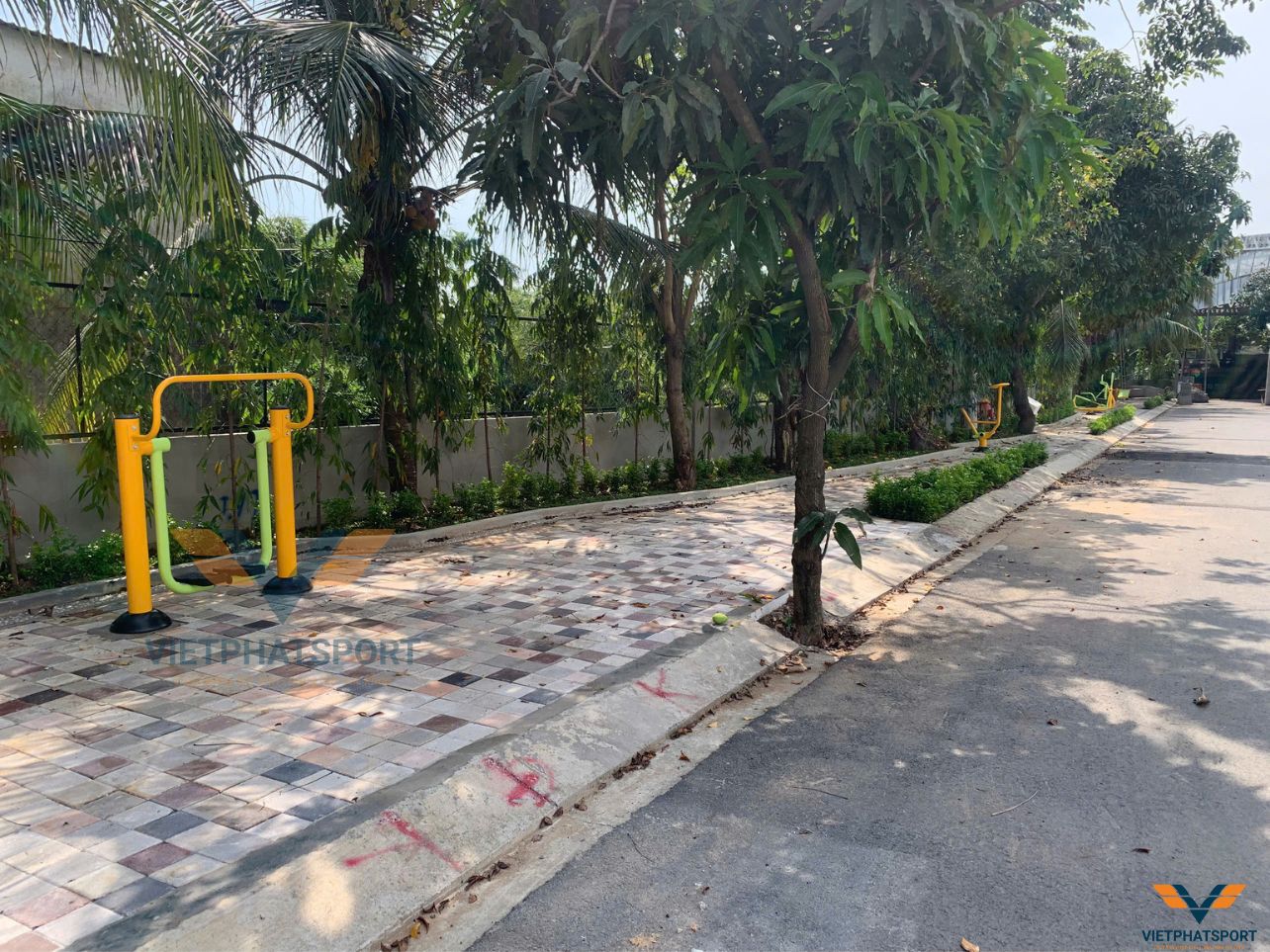 Phường Hiệp Bình, TP. HCM lắp đặt thêm Thiết Bị Thể Thao Ngoài Trời