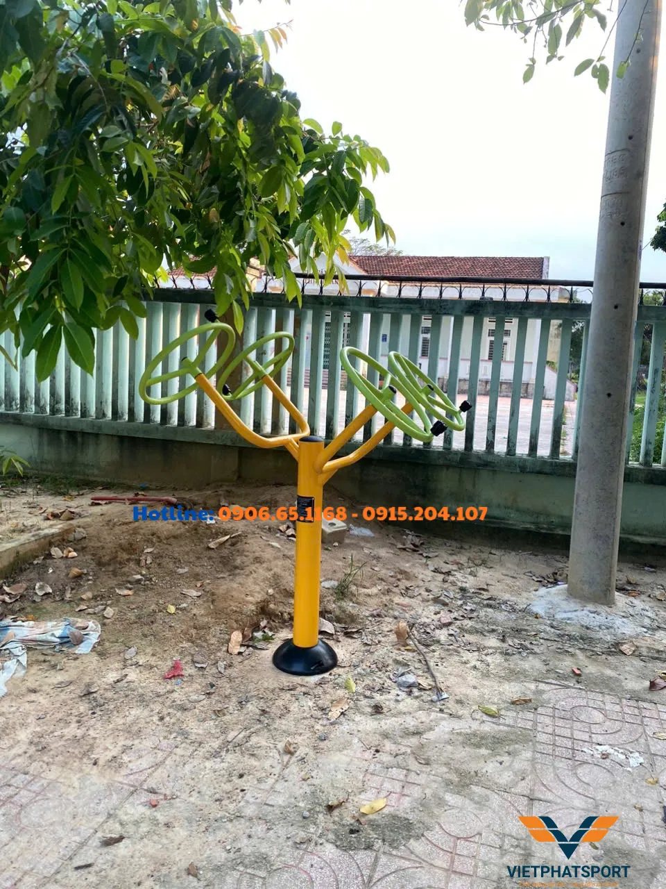 Xã Vân Canh, Gia Lai hoàn thiện 5 điểm dụng cụ thể thao ngoài trời