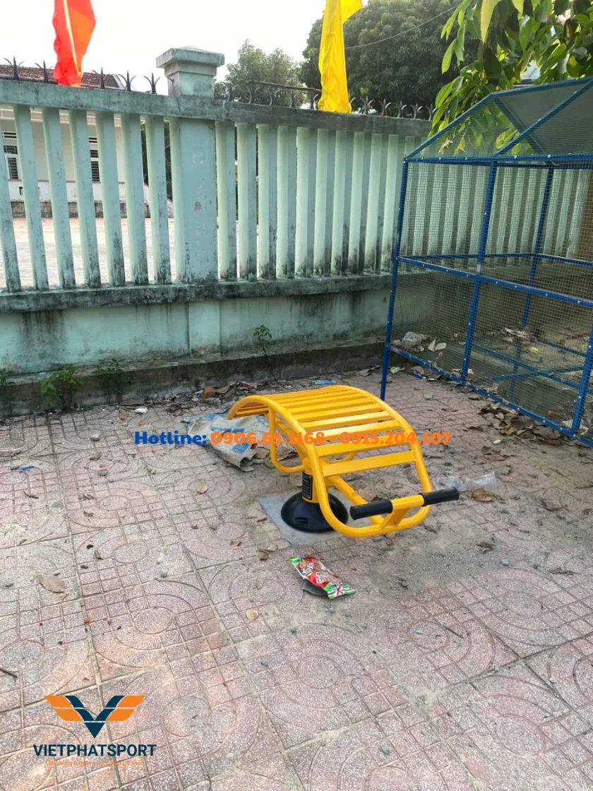 Xã Vân Canh, Gia Lai hoàn thiện 5 điểm dụng cụ thể thao ngoài trời