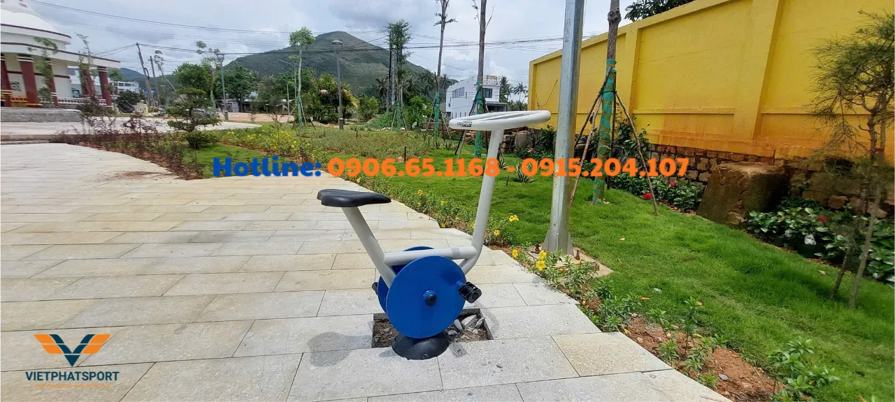 Xã Xuân Cảnh, Đắk Lắk lắp đặt Thiết bị thể thao ngoài trời cho 2 công viên