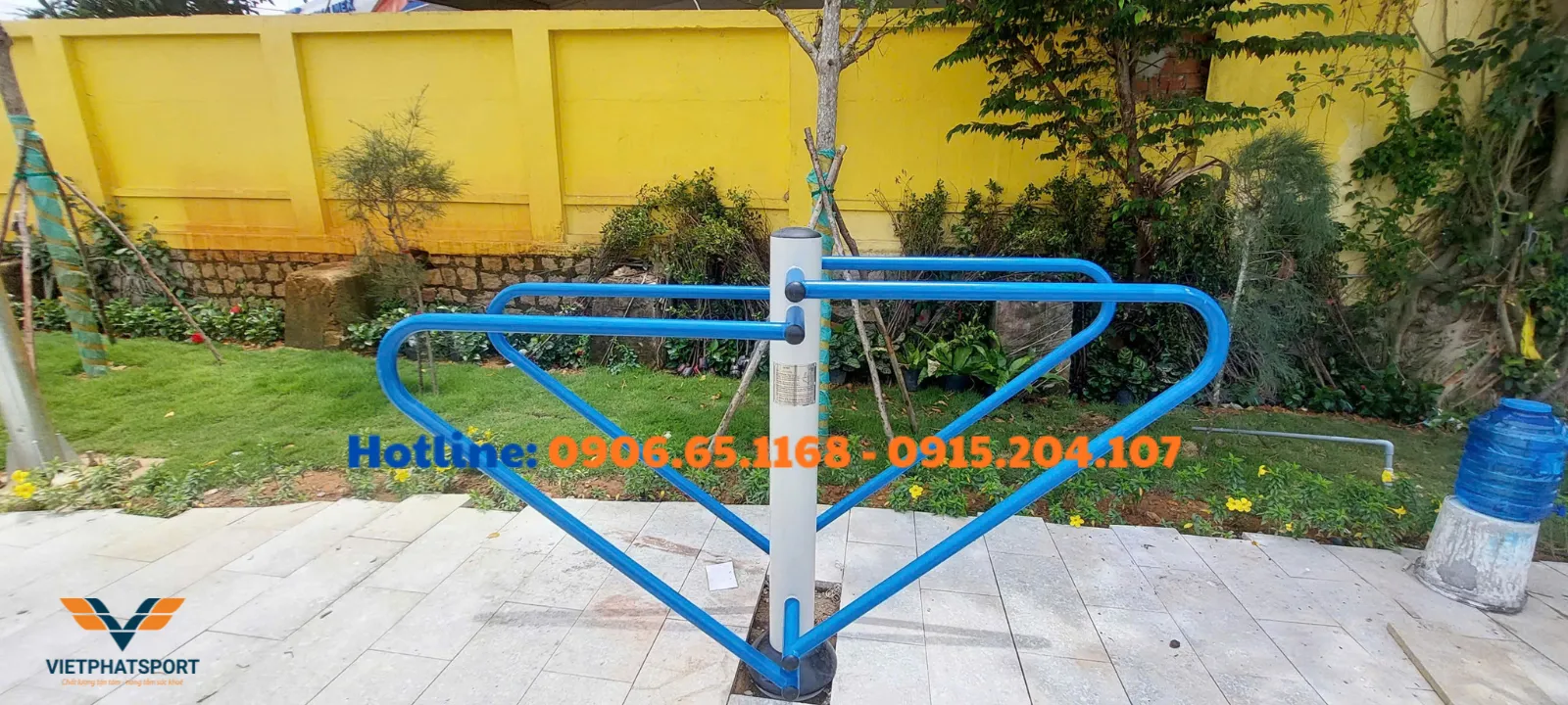 Xã Xuân Cảnh, Đắk Lắk lắp đặt Thiết bị thể thao ngoài trời cho 2 công viên