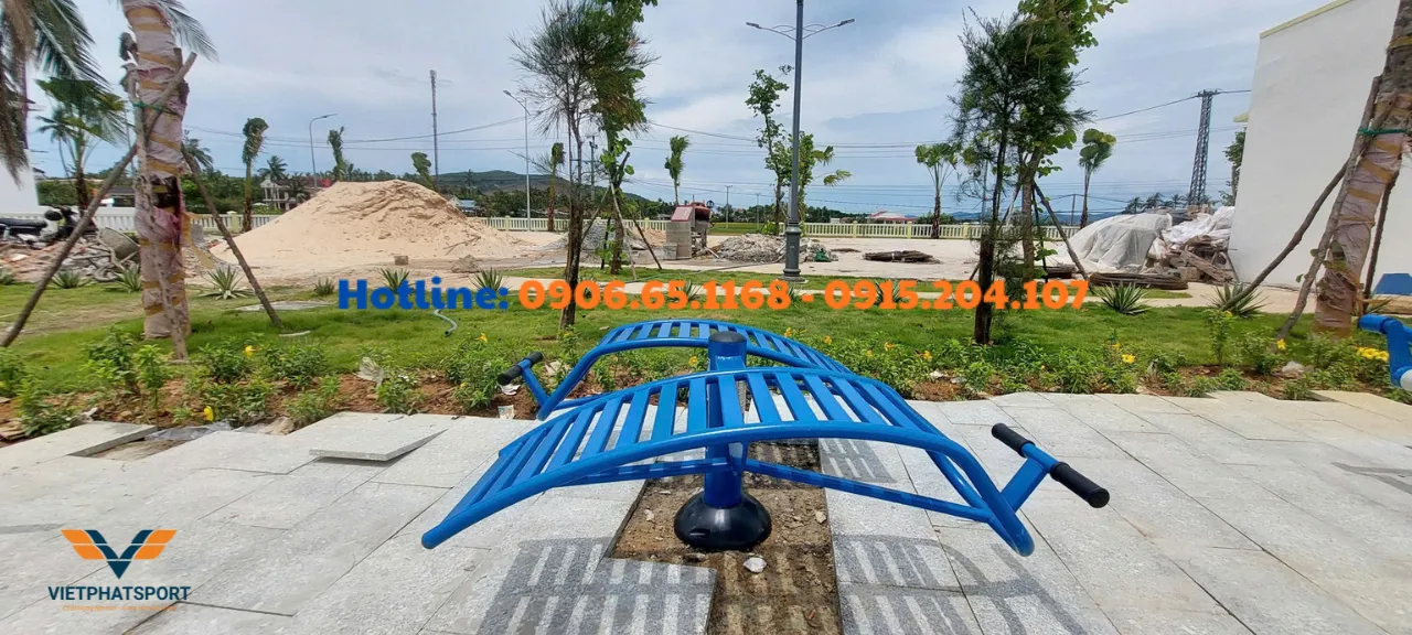 Xã Xuân Cảnh, Đắk Lắk lắp đặt Thiết bị thể thao ngoài trời cho 2 công viên
