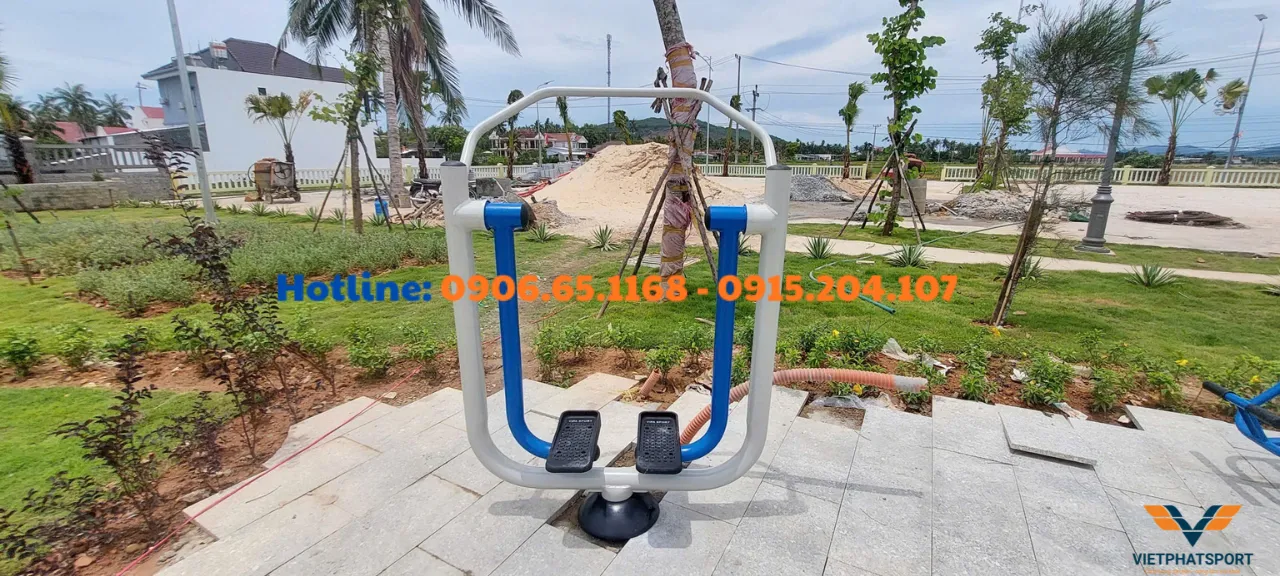 Xã Xuân Cảnh, Đắk Lắk lắp đặt Thiết bị thể thao ngoài trời cho 2 công viên