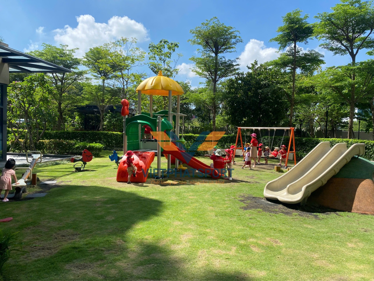 Lắp đặt cụm vận động liên hoàn tại Chung cư Kingdom 101, Quận 10, TP. HCM