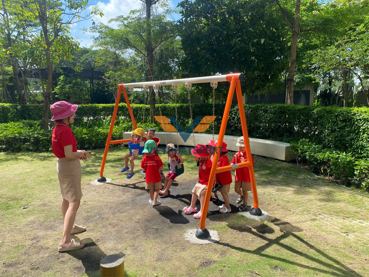 Lắp đặt cụm vận động liên hoàn tại Chung cư Kingdom 101, Quận 10, TP. HCM