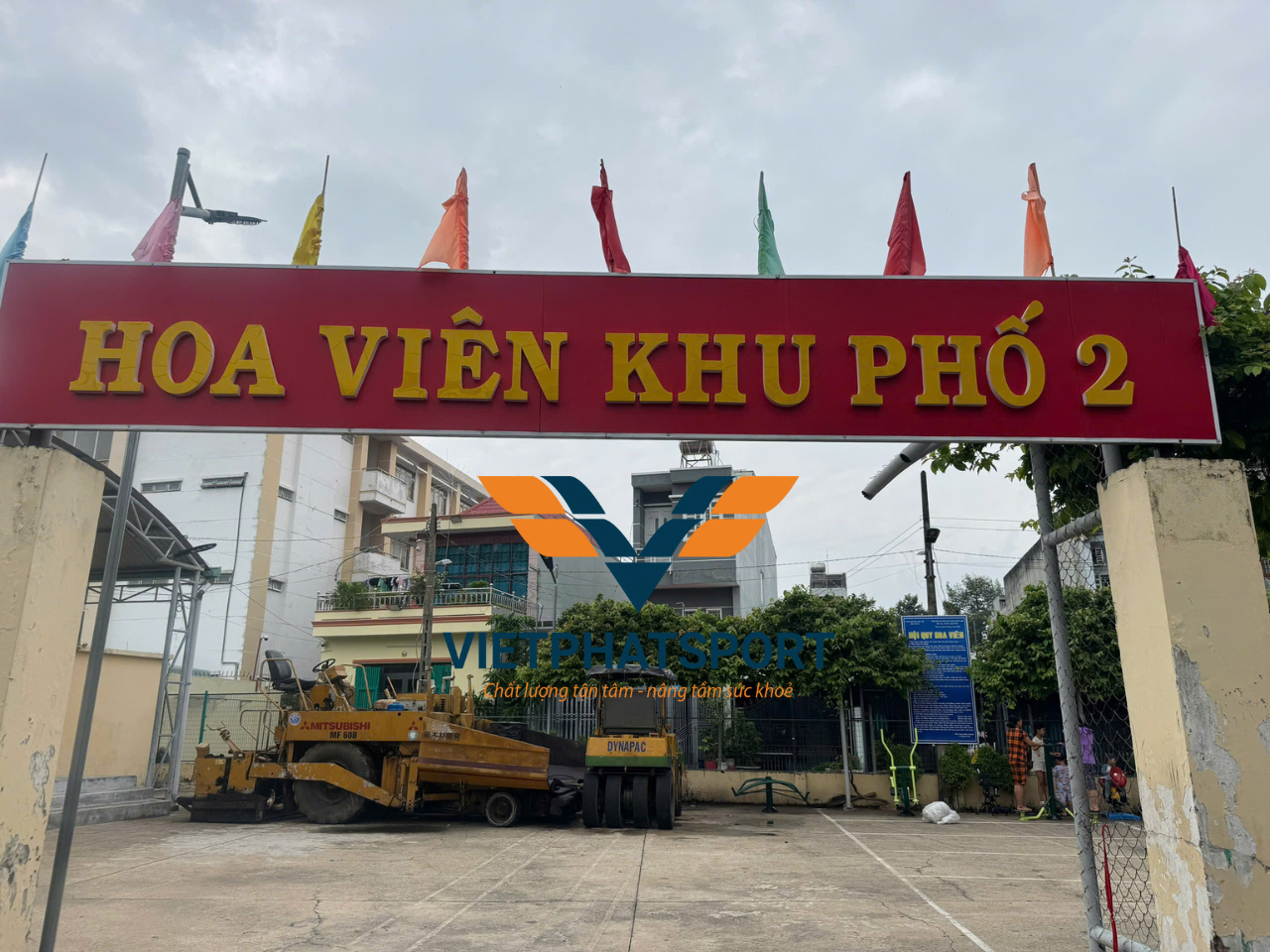 Công viên Miền Núi và công viên Khu phố 2, Thủ Dầu Một, Bình Dương trang bị thiết bị máy tập công viên năm 2025