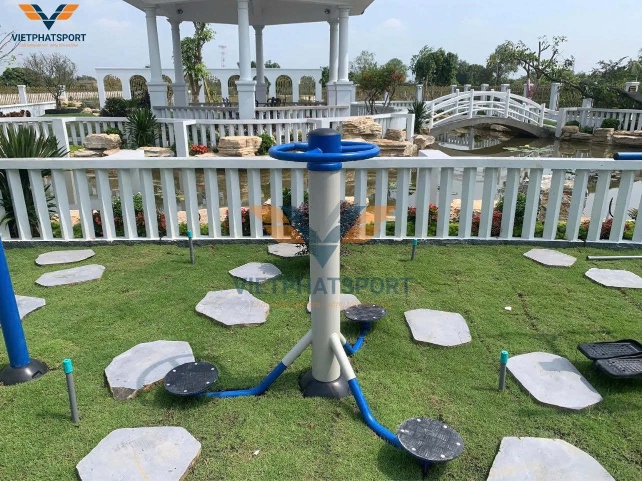 Biệt thự sân vườn Phú Quốc nổi bật với Dụng cụ thể thao ngoài trời