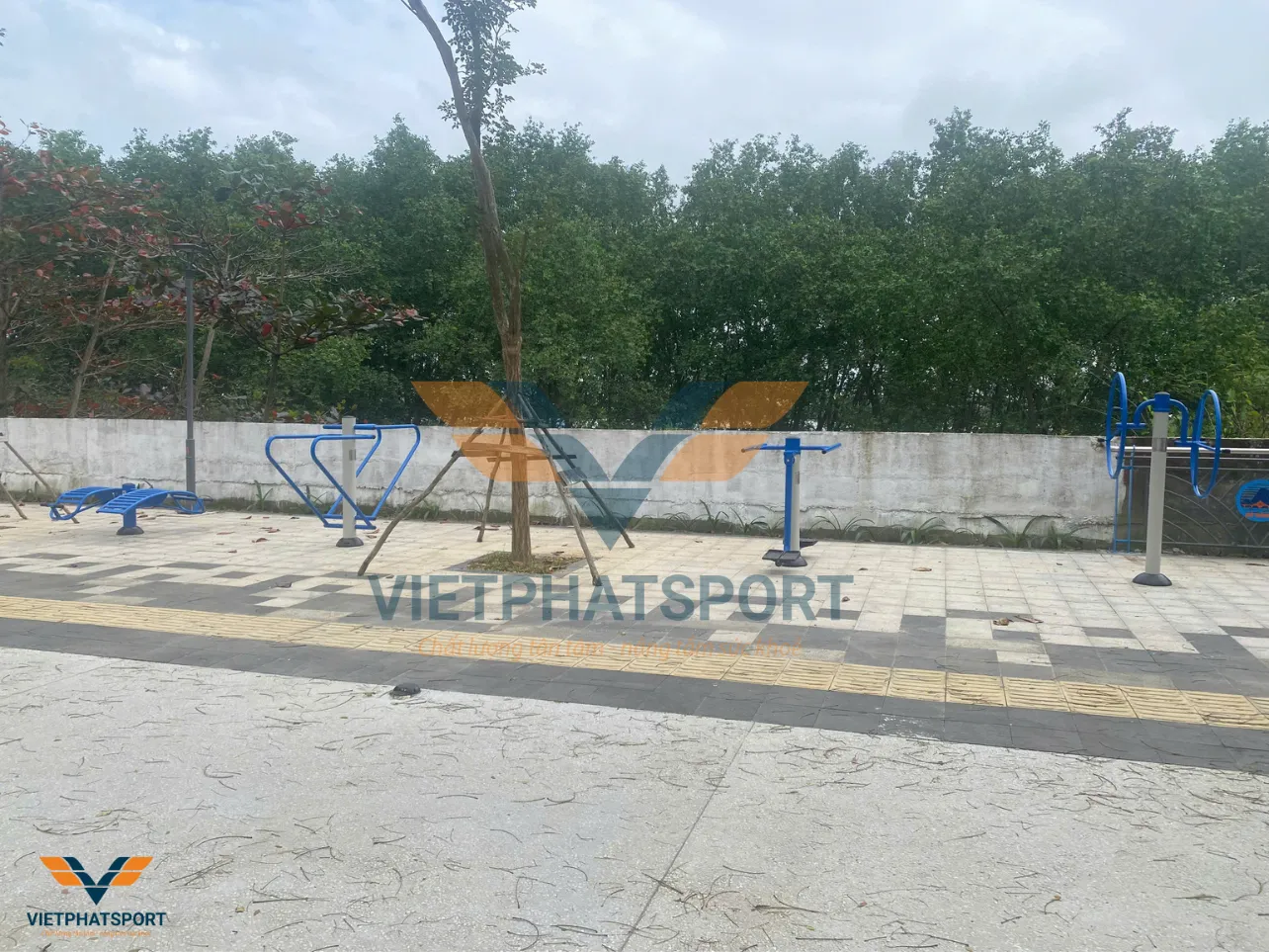 Đại lộ Thăng Long, TP Đà Nẵng - Tươi mới với dự án lắp đặt dụng cụ thể thao ngoài trời