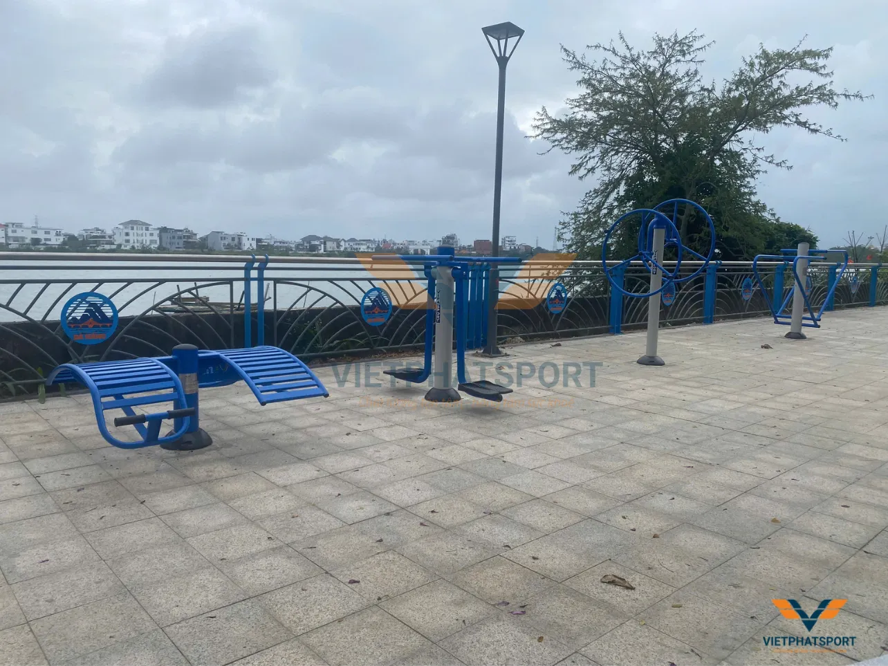 Đại lộ Thăng Long, TP Đà Nẵng - Tươi mới với dự án lắp đặt dụng cụ thể thao ngoài trời