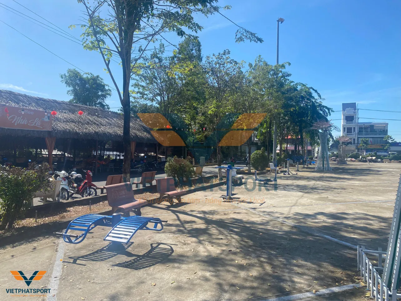 Đưa vào sử dụng trang thiết bị thể thao ngoài trời tại Trung tâm văn hóa thể thao và truyền thanh Huyện Thanh Bình