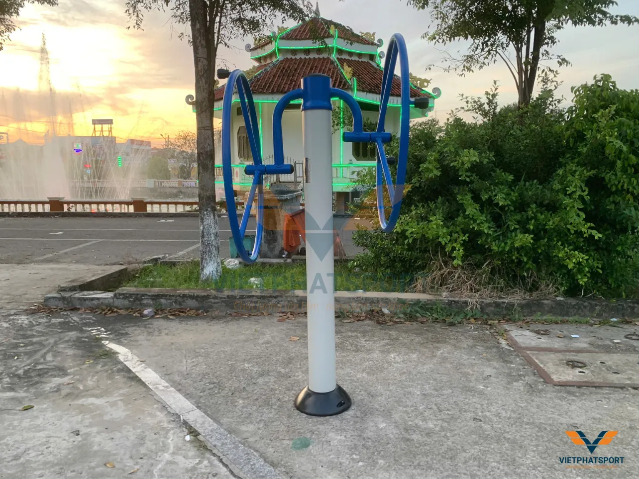 Đưa vào sử dụng trang thiết bị thể thao ngoài trời tại Trung tâm văn hóa thể thao và truyền thanh Huyện Thanh Bình