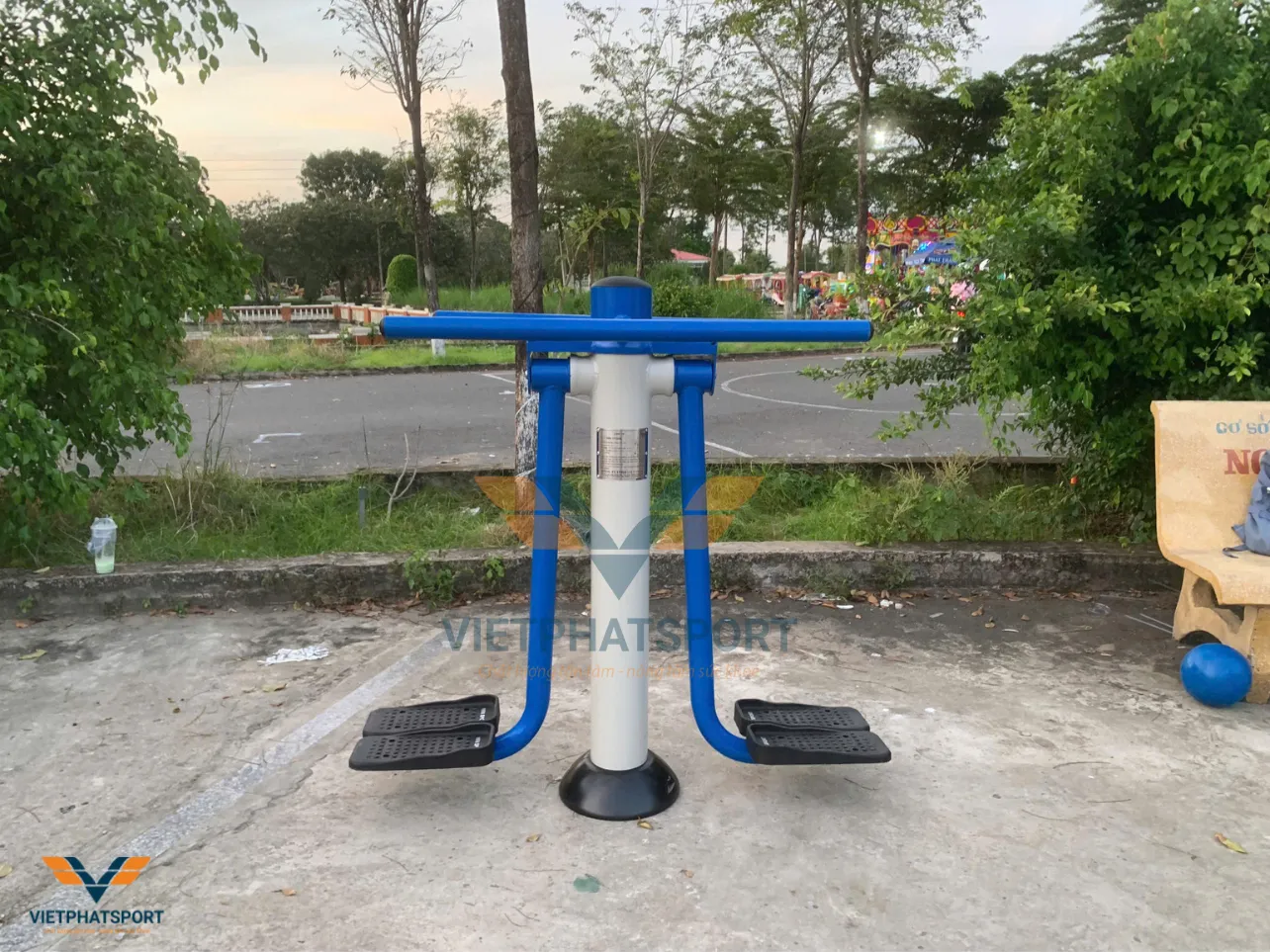 Đưa vào sử dụng trang thiết bị thể thao ngoài trời tại Trung tâm văn hóa thể thao và truyền thanh Huyện Thanh Bình