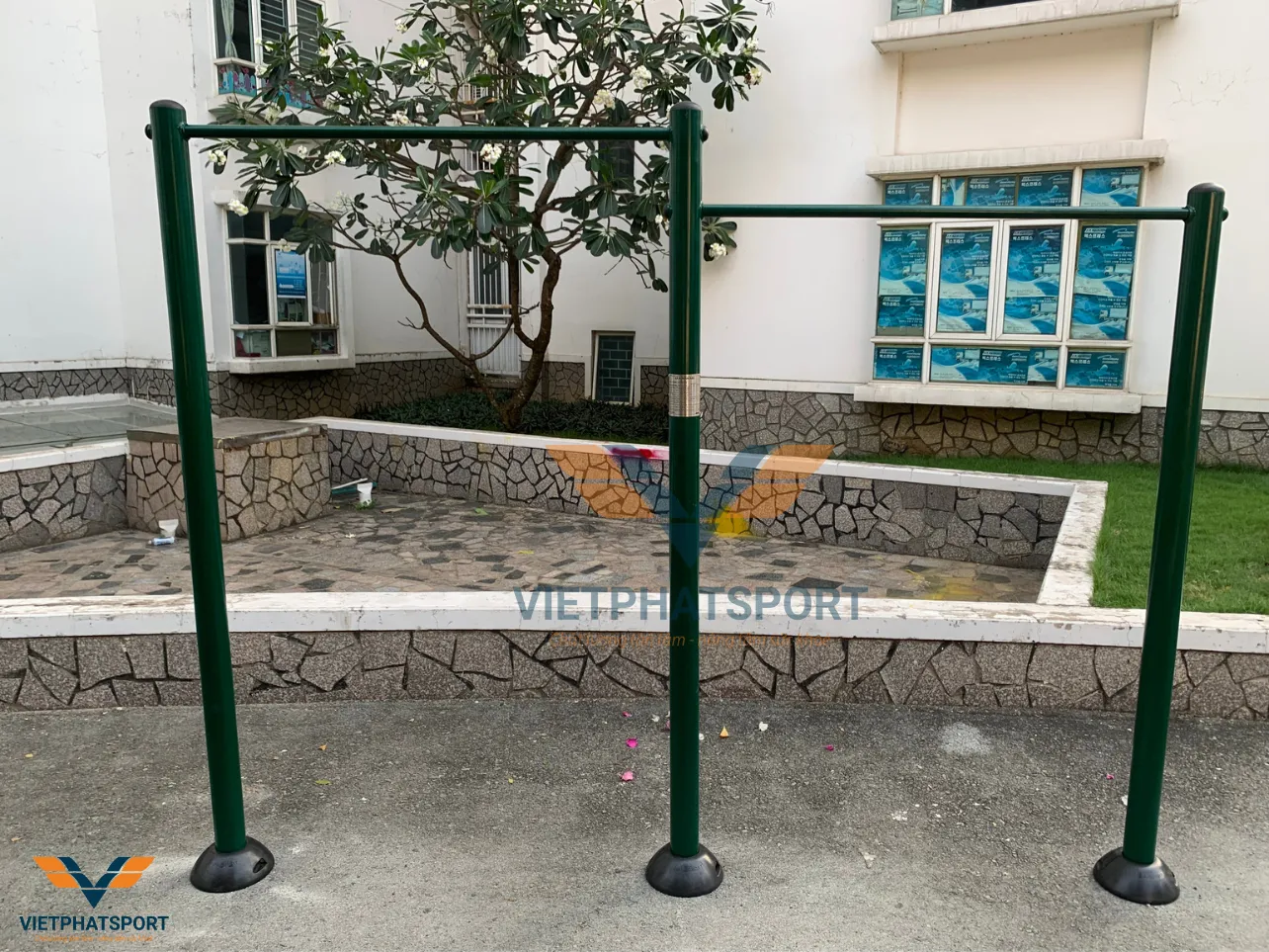 Việt Phát Sport hoàn thành lắp đặt dụng cụ thể thao ngoài trời cho Chung Cư Hoàng Anh Gold House