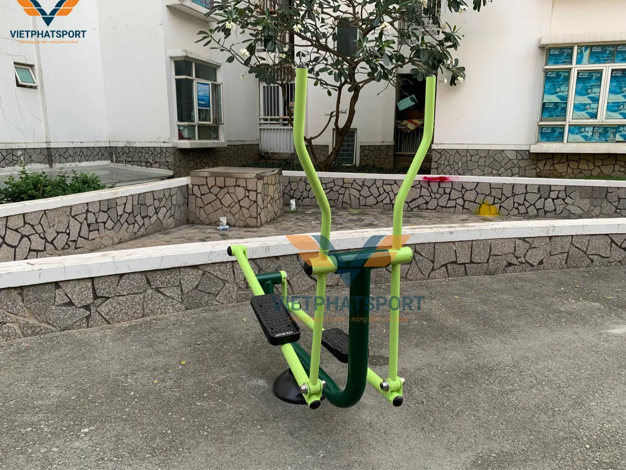 Việt Phát Sport hoàn thành lắp đặt dụng cụ thể thao ngoài trời cho Chung Cư Hoàng Anh Gold House