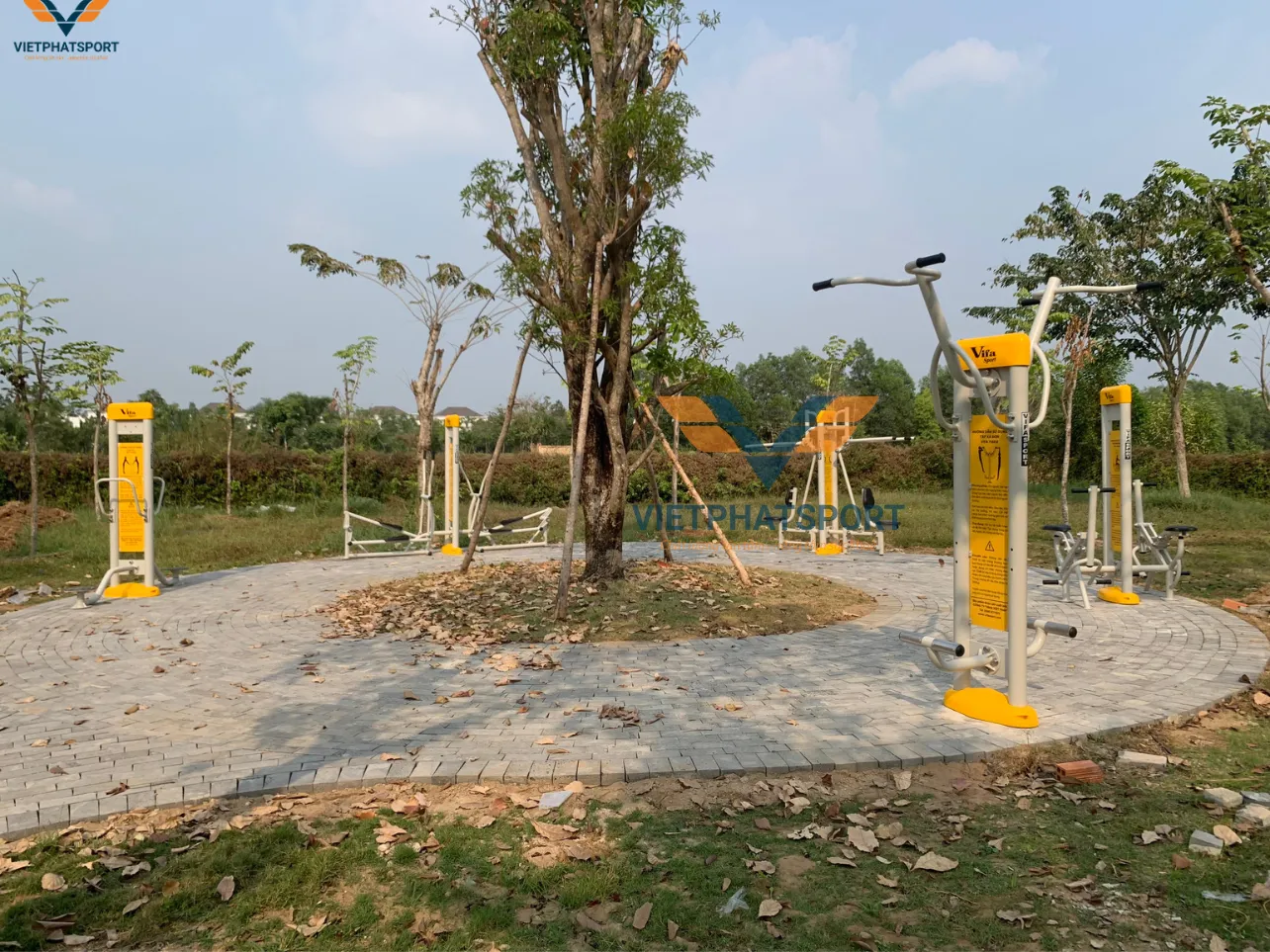 West Lakes Golf & Villas tô điểm không gian sống cho cư dân với dự án lắp đặt máy tập ngoài trời