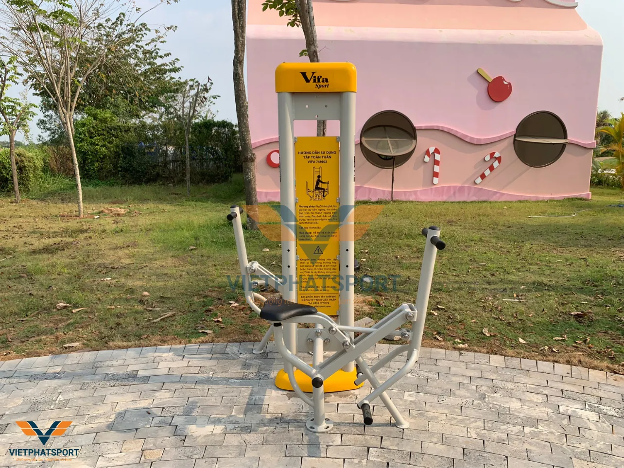 West Lakes Golf & Villas tô điểm không gian sống cho cư dân với dự án lắp đặt máy tập ngoài trời