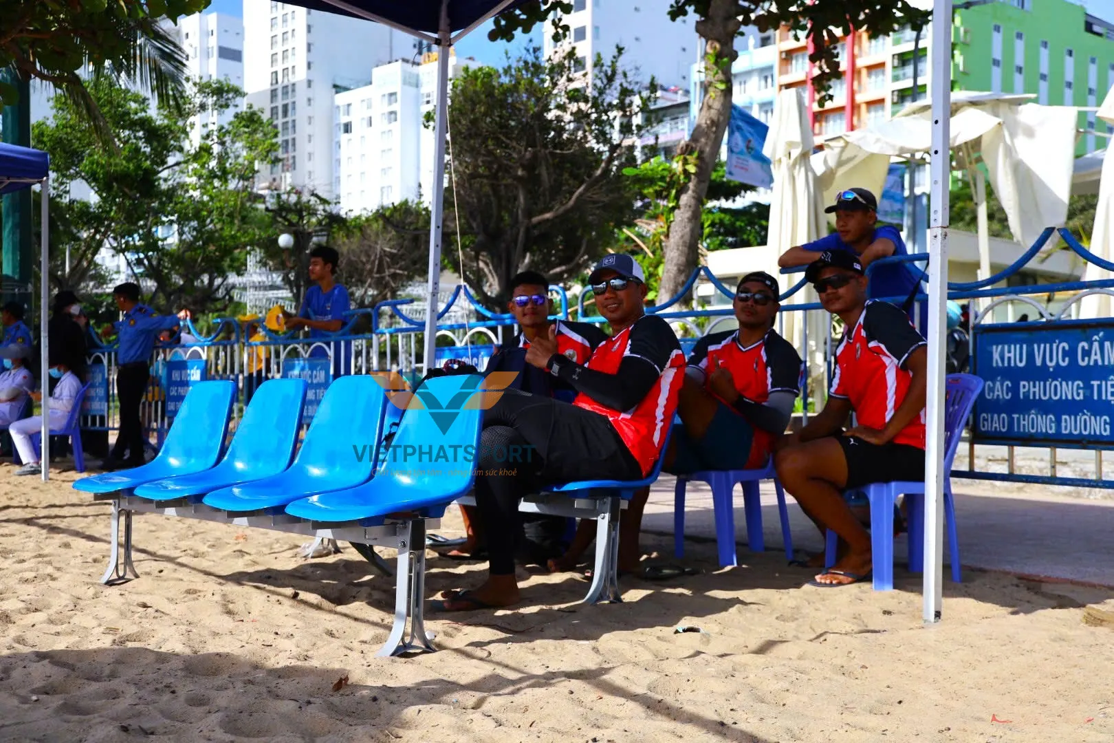 BĂNG 4 GHẾ COMPOSITE LƯNG CAO 401692