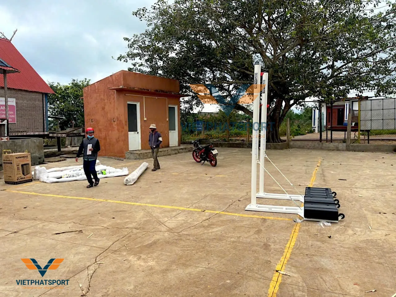 TRỤ BÓNG CHUYỀN DI ĐỘNG 443182TN