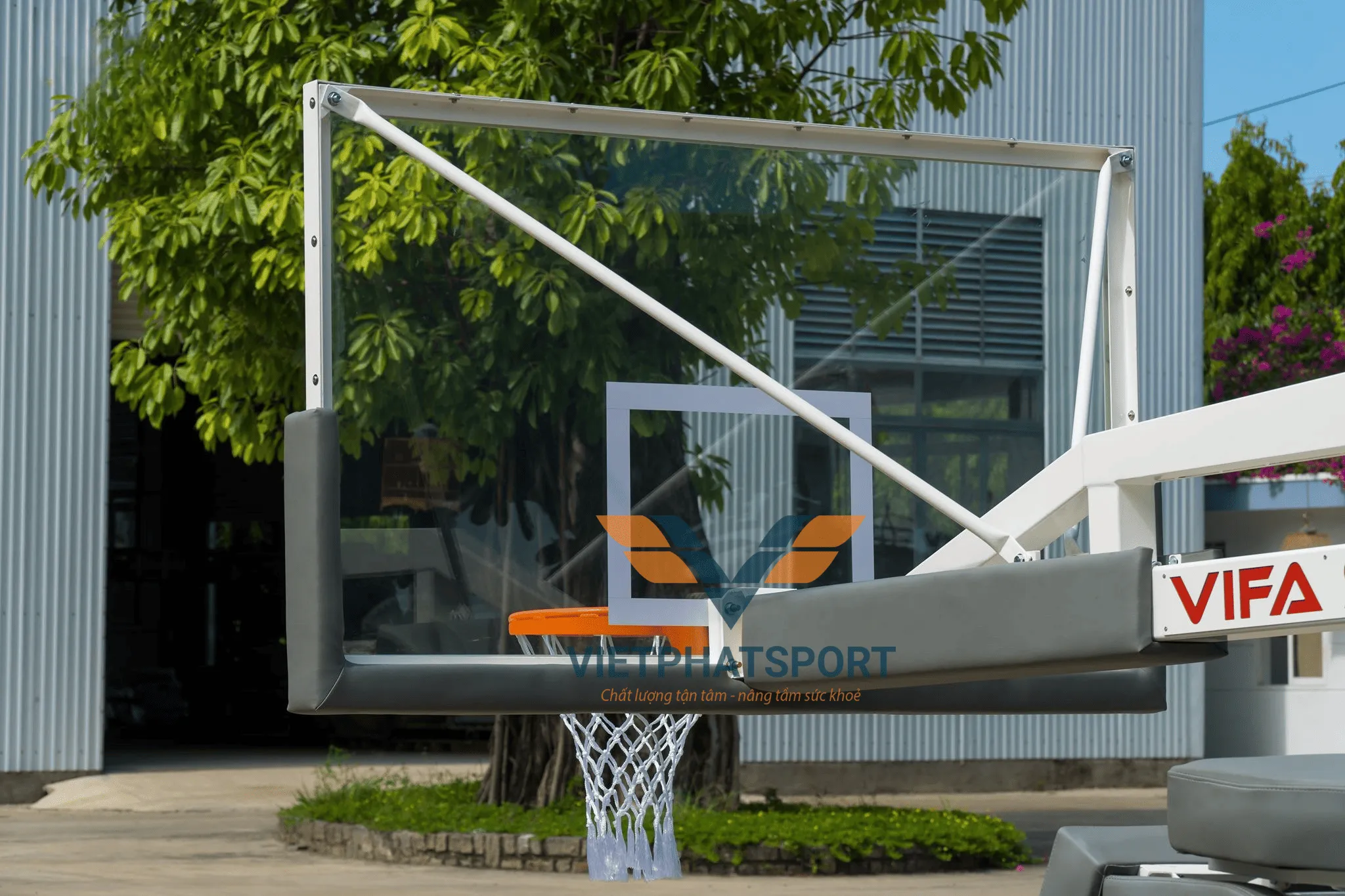 BẢNG RỔ BẰNG KÍNH TRONG SUỐT