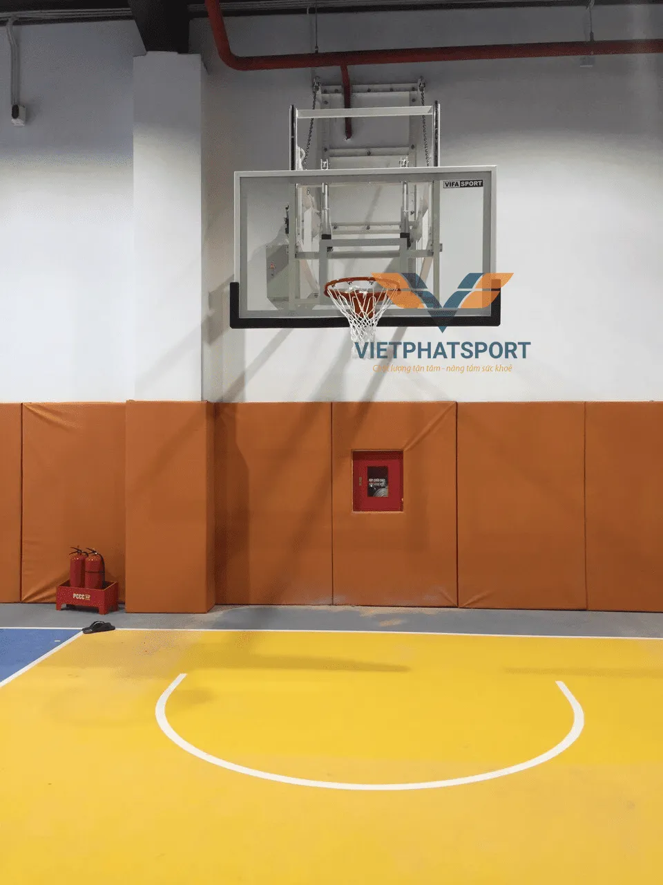 BẢNG RỔ TREO TƯỜNG XẾP GỌN - THIẾT KẾ THEO YÊU CẦU