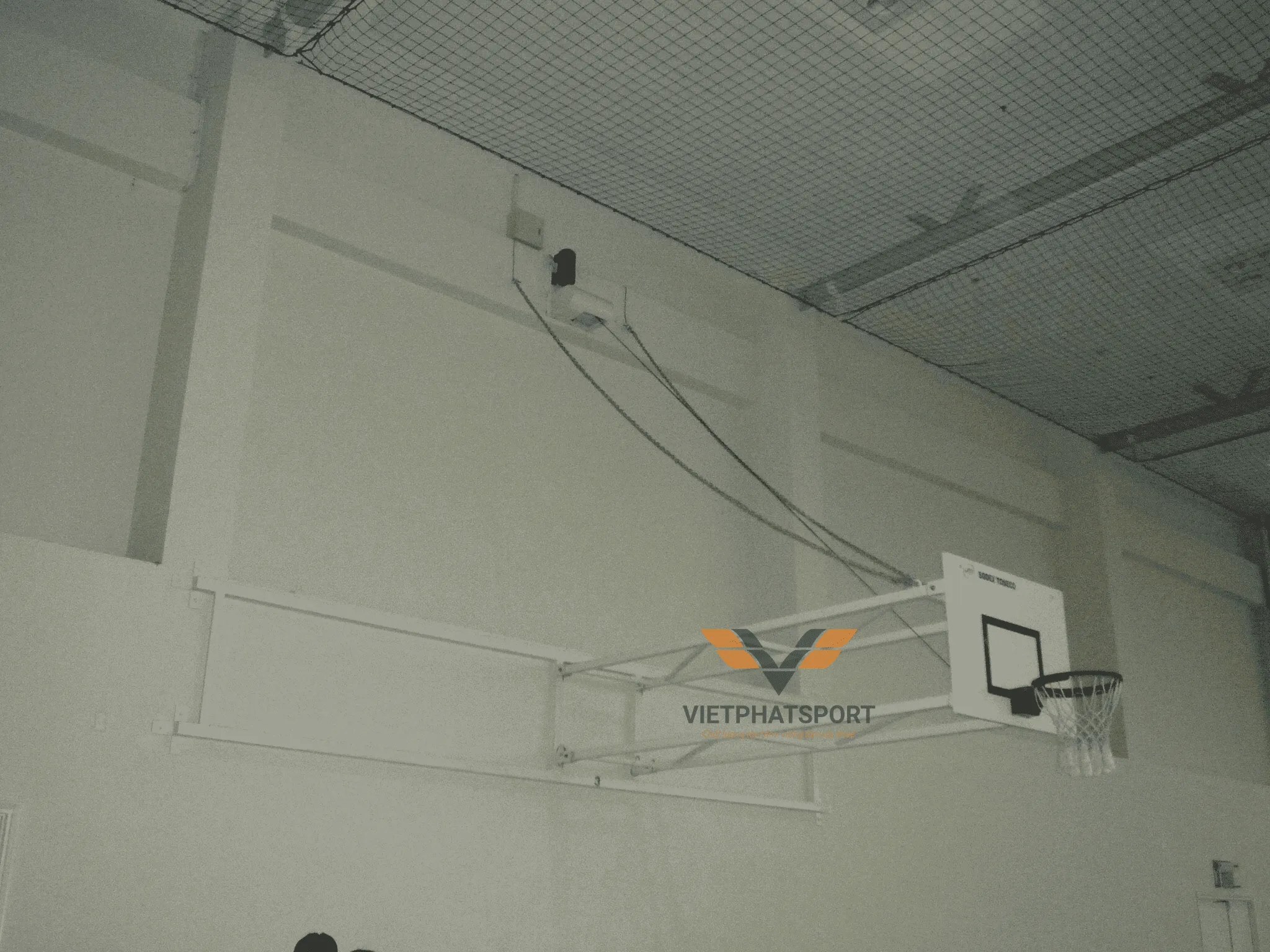 BẢNG RỔ TREO TƯỜNG XẾP GỌN - THIẾT KẾ THEO YÊU CẦU