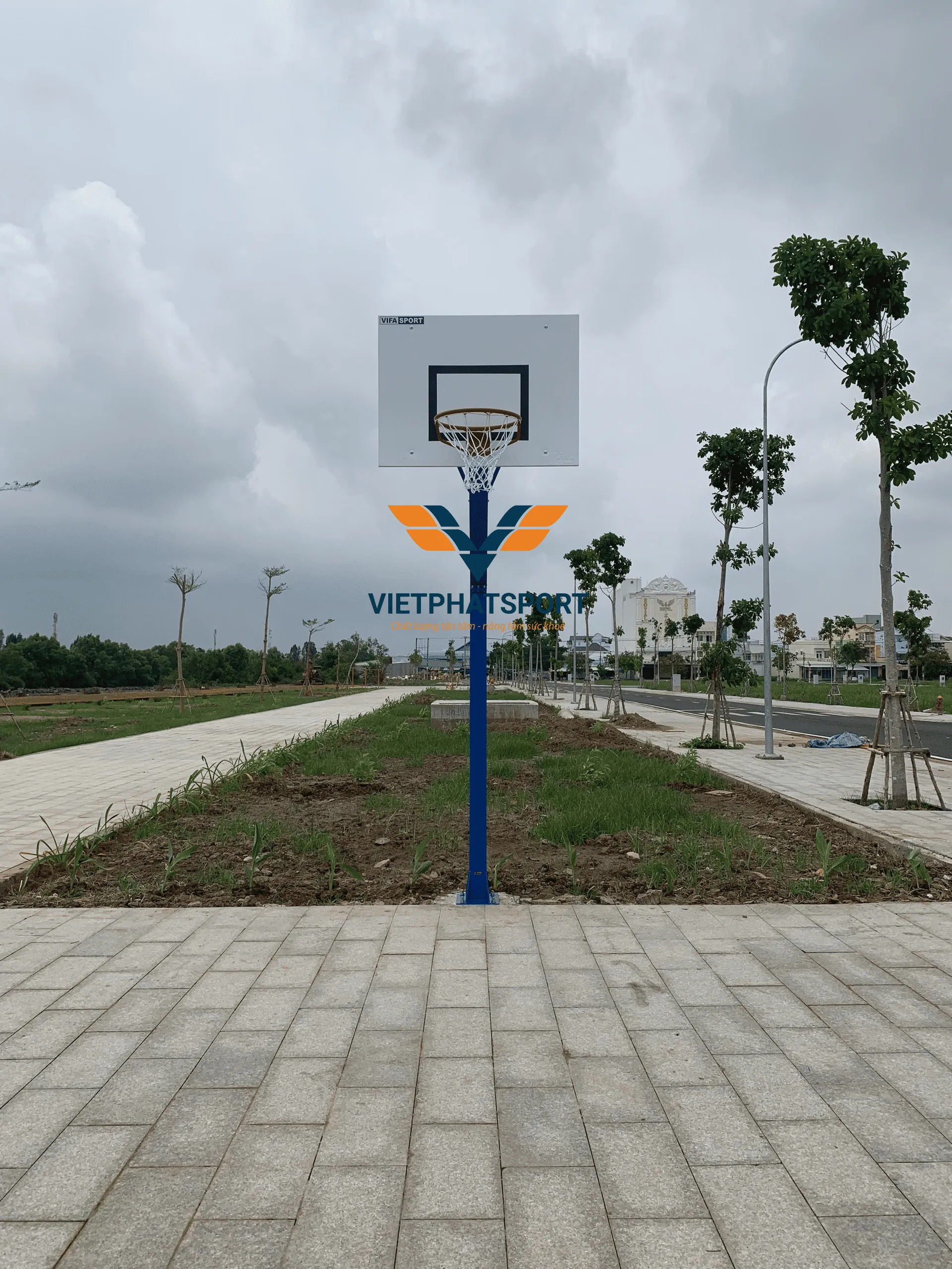 TRỤ BÓNG RỔ CỐ ĐỊNH 801875