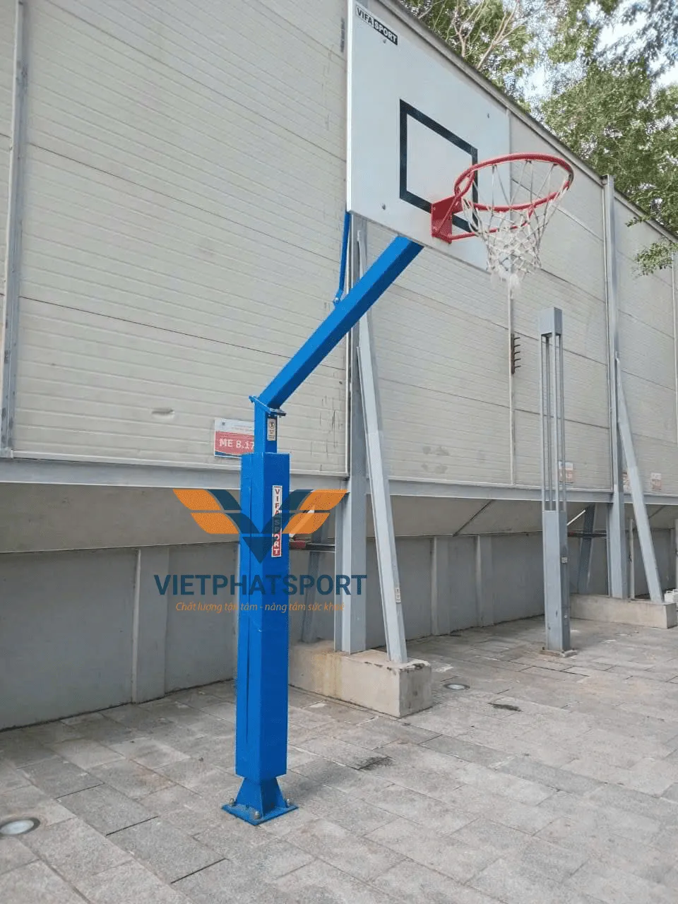 TRỤ BÓNG RỔ CỐ ĐỊNH 801875