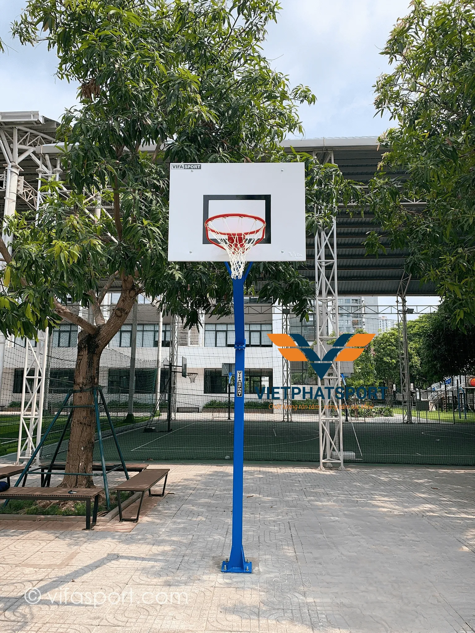 TRỤ BÓNG RỔ CỐ ĐỊNH 801875