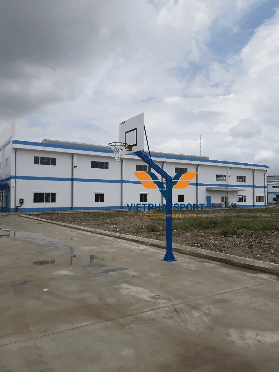 TRỤ BÓNG RỔ CỐ ĐỊNH 801875