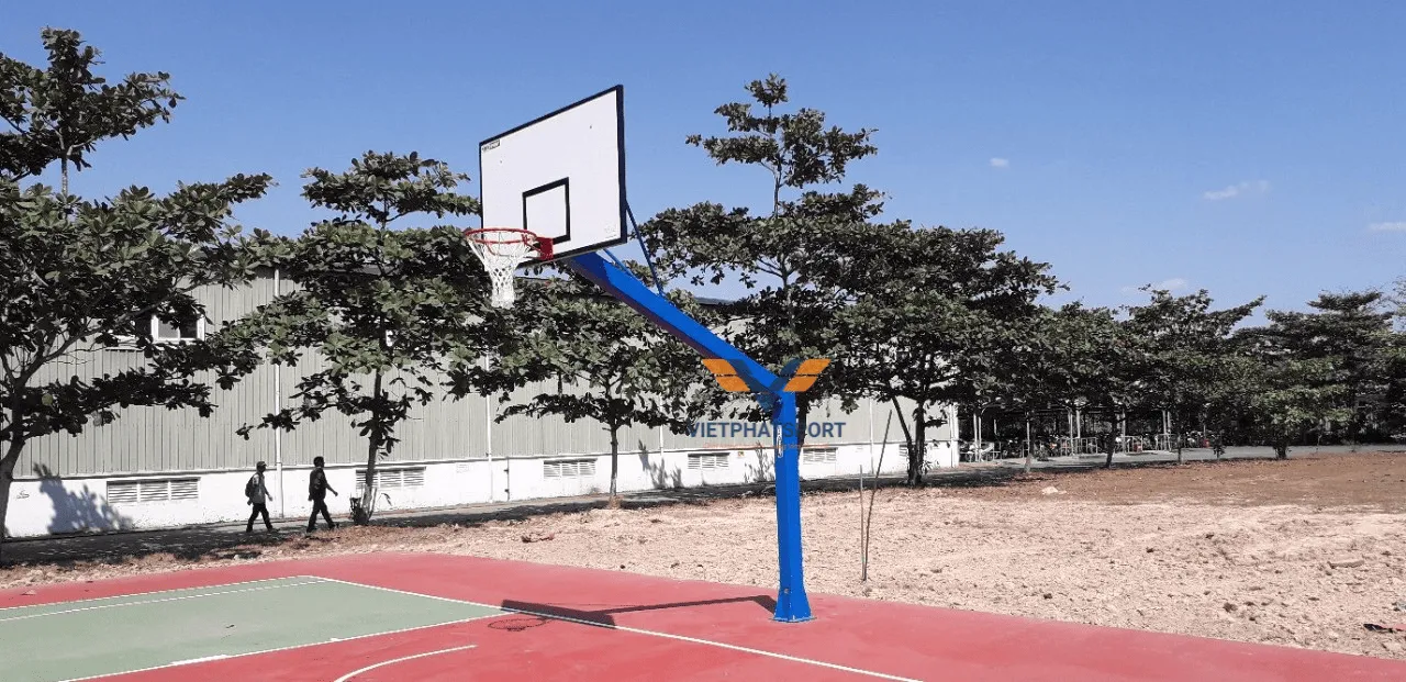 TRỤ BÓNG RỔ CỐ ĐỊNH THI ĐẤU 802890