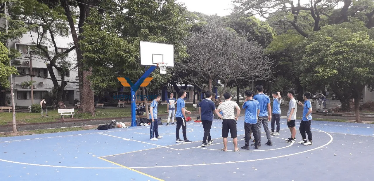 TRỤ BÓNG RỔ CỐ ĐỊNH THI ĐẤU 802890