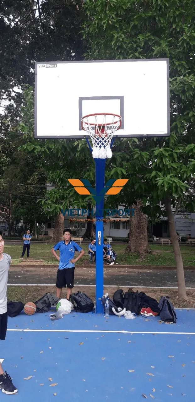 TRỤ BÓNG RỔ CỐ ĐỊNH THI ĐẤU 802890