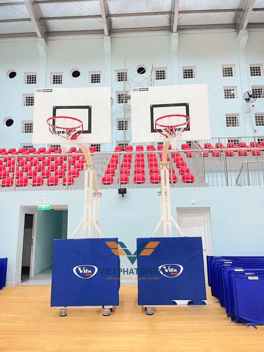 TRỤ BÓNG RỔ THI ĐẤU XẾP GỌN 801870