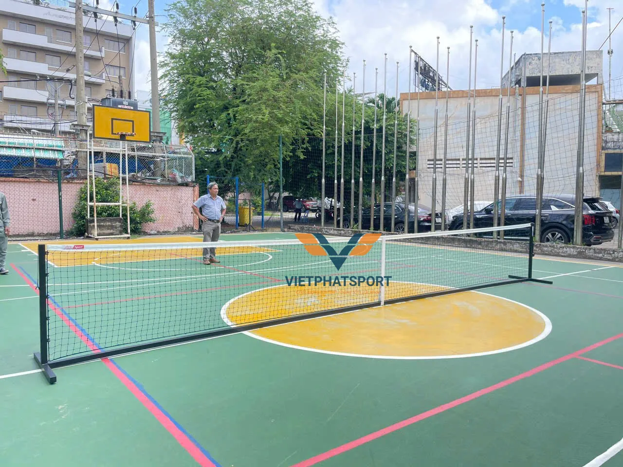 TRỤ PICKLEBALL DI ĐỘNG 303701-P