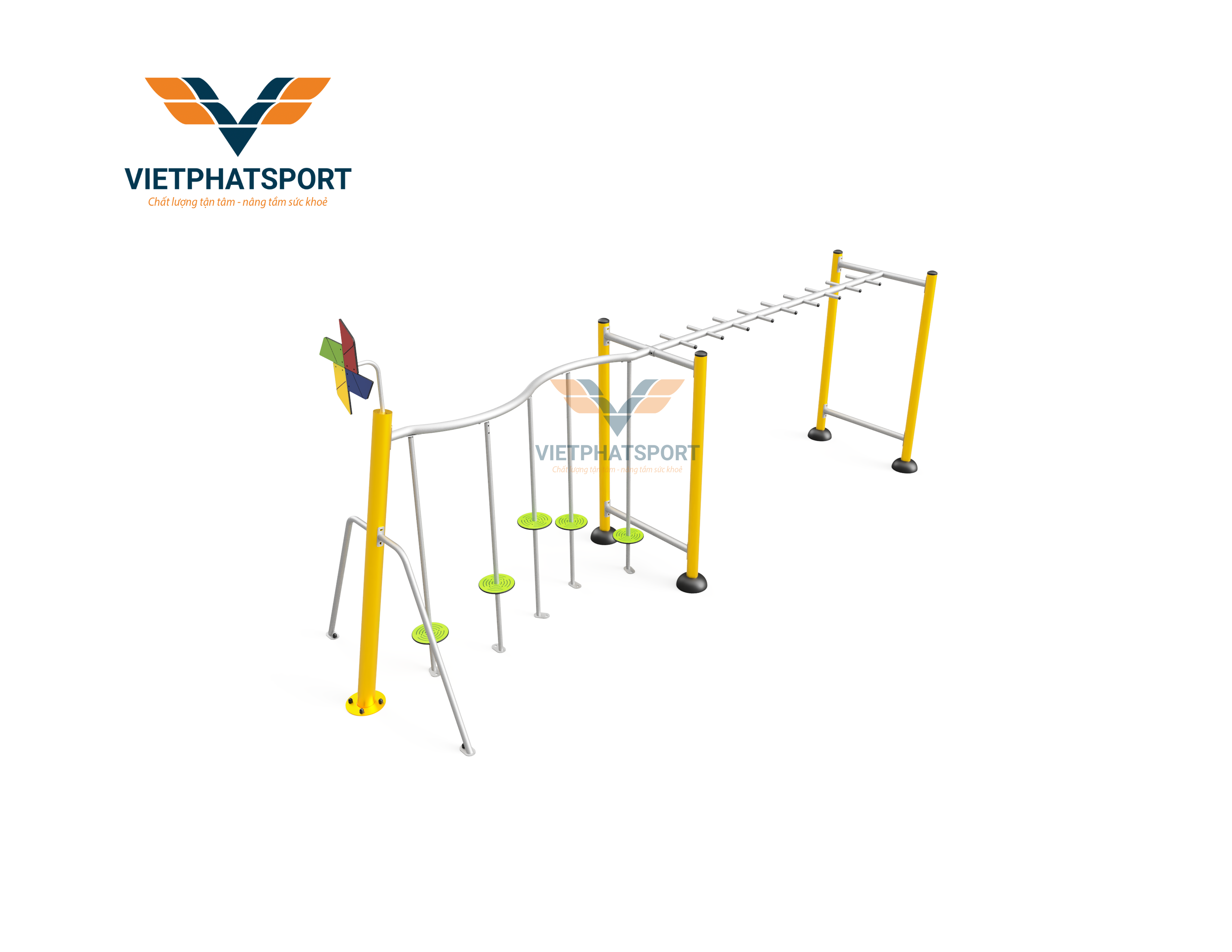 KHUNG VẬN ĐỘNG CHUYỀN DÂY, THANG NGANG NIK731003-DT