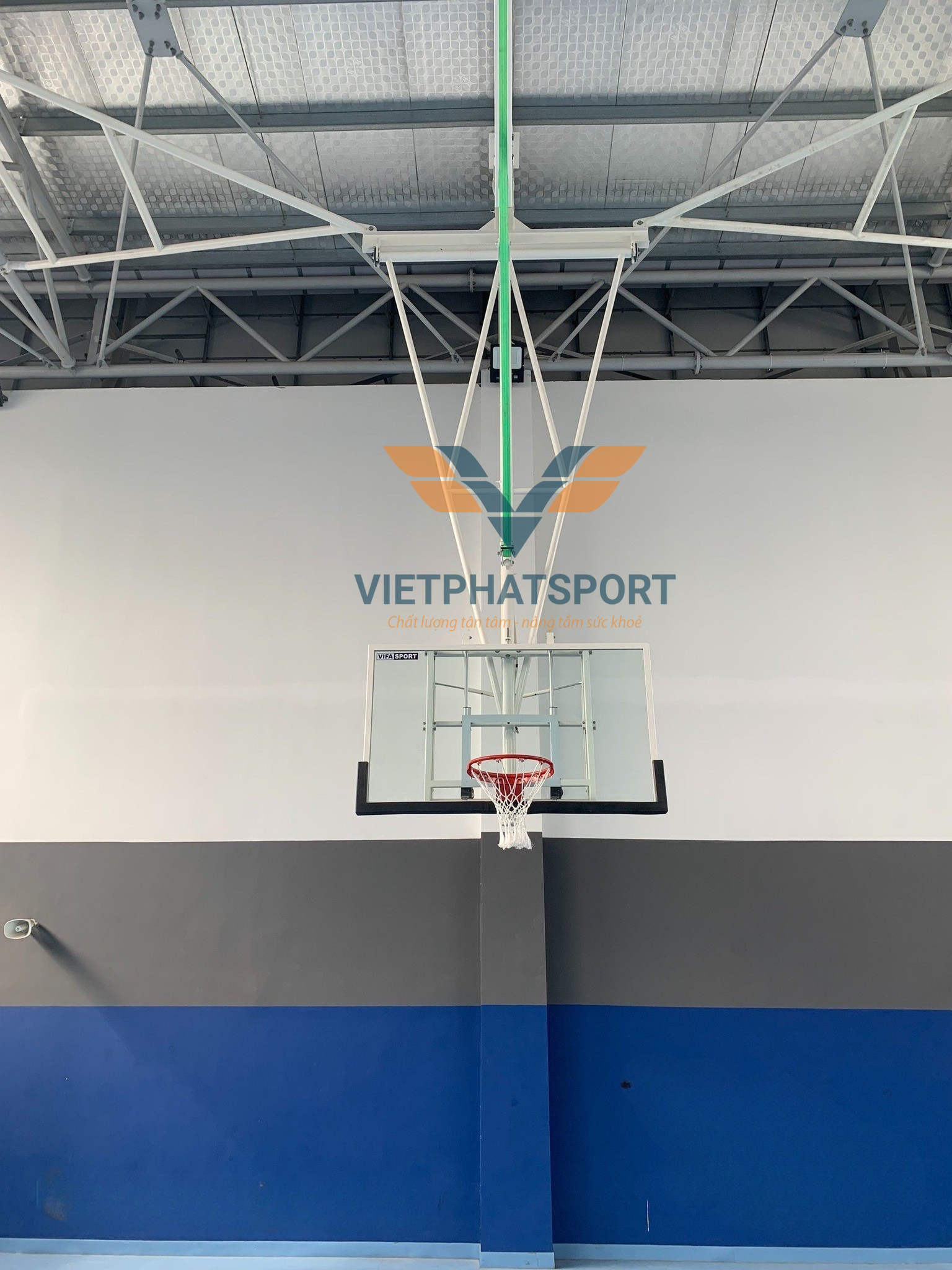 BẢNG RỔ TREO TƯỜNG XẾP GỌN - THIẾT KẾ THEO YÊU CẦU