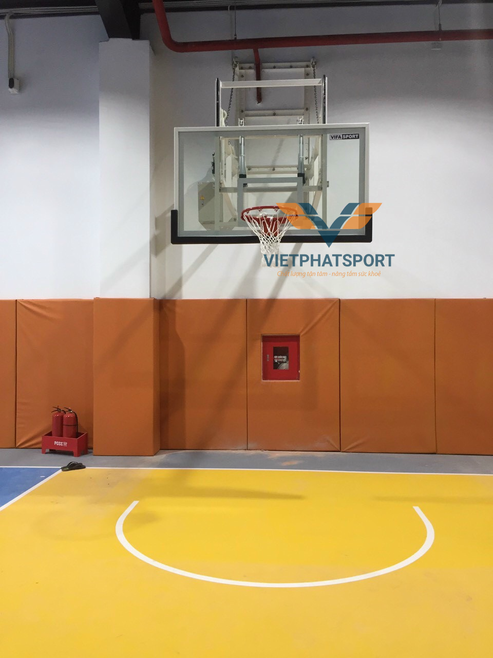 BẢNG RỔ TREO TƯỜNG XẾP GỌN - THIẾT KẾ THEO YÊU CẦU