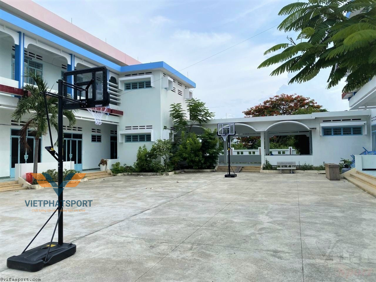 TRỤ BÓNG RỔ DI ĐỘNG 801818